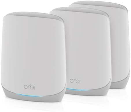 美国网件 Orbi 全屋三频 WiFi 6 网状网络系统