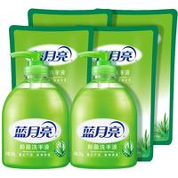  Bluemoon/蓝月亮 抑菌滋润 洗手液  芦荟 500g*6