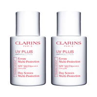 CLARINS 娇韵诗 轻透防晒乳 SPF50+ PA++++ 30ml*2 #自然色