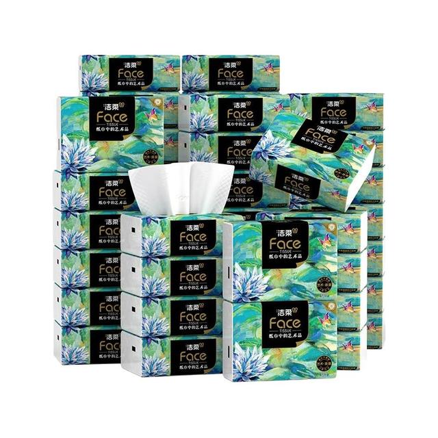 洁柔 艺术油画系列抽纸 4层 80抽*48包