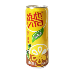 维他 奶维他柠檬味茶饮料310ml*24罐 罐装柠檬茶 分享装