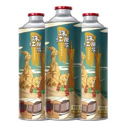 珠江啤酒 11度 珠江原浆啤酒 980ml*3听 京东自营