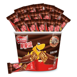 雀巢 Nestle）脆脆鲨 巧克力味桶装 212.5g