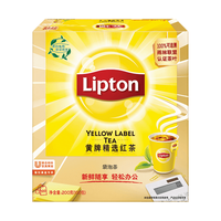 Lipton/立顿 红茶 茶叶 盒装200g100包