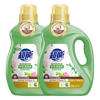 超能 洗衣液四件套 750g 1瓶 +500g+100g*2
