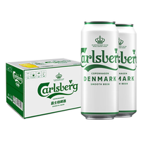 Carlsberg 嘉士伯 淳滑啤酒 500ml*12罐