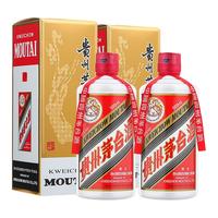 MOUTAI 茅台 飞天茅台 2020年 53%vol 酱香型白酒 500ml*2瓶 双支装