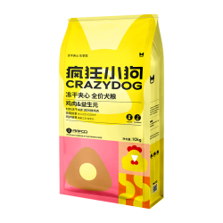 疯狂小狗 冻干夹心 狗粮  10kg