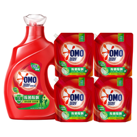 OMO 奥妙 除菌除螨洗衣液 3kg+3kg/袋+2kg*2袋 桉树艾草香