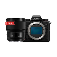 Panasonic 松下 LUMIX S5 全画幅 微单相机 黑色 85mm F1.8 定焦镜头 单头套机