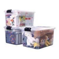 Citylong 禧天龙 收纳箱 无轮钢化款 55L*3个 透明