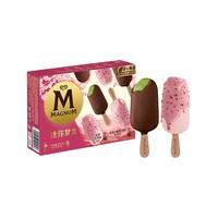 MAGNUM 梦龙 迷你冰淇淋 2口味 42g*6支（车厘子樱花味42g*3支+抹茶味42g*3支）