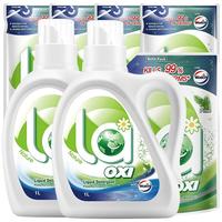 Walch 威露士 La有氧洗洗衣液 1L*2瓶+1L+500ml*4袋 松木