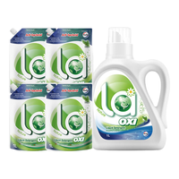 Walch 威露士 La有氧洗洗衣液 1L+1L*4袋 松木