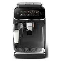 移动端、京东百亿补贴：飞利浦 新3系 EP3341/82 全自动咖啡机 黑银