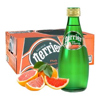 perrier 巴黎水 充气天然矿泉水 原味 200ml*24瓶