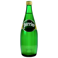 perrier 巴黎水 充气天然矿泉水 原味 750ml*6瓶