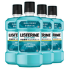 LISTERINE 李施德林 基础护理系列 冰蓝劲爽漱口水 500ml*4