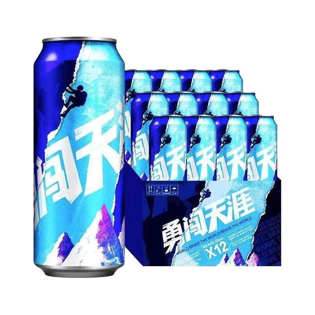 雪花 勇闯天涯 8度啤酒500ml×24