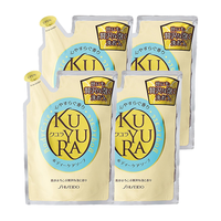 KUYURA 可悠然 美肌沐浴露 恬静清香型 补充装400ml*4