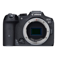Canon 佳能 EOS R7 APS-C画幅 微单相机 黑色 RF 24-70mm F2.8 L IS USM 变焦镜头 单头套机
