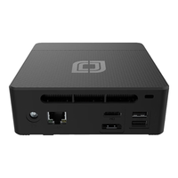 中柏(Jumper)N100高性能办公游戏台式机电脑迷你主机(12G+512G)【2024款】mini PC N100II 12512 N100II/单网口