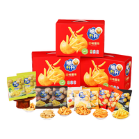 脆升升 香脆薯条 休闲零食非膨化食品混合口味600g(20g*30包)
