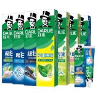 好来 原黑人超白茶牙膏成人正品清新口气