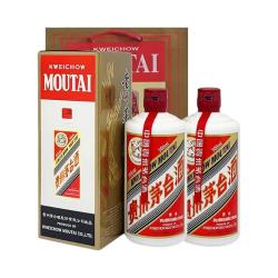 茅台 飞天茅台 海外版 53%vol 酱香型白酒 500ml*2