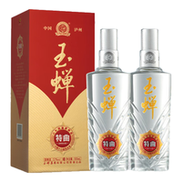 YUCHAN 玉蝉老酒 特曲 52%vol 浓香型白酒 500ml*2瓶 双支装