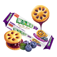 嘉士利 果乐果香 夹心饼干 蓝莓味 93g