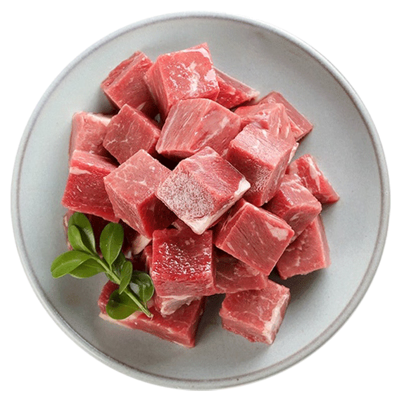  Lianhao Food/联豪食品 腌制 黑椒牛肉粒  冷冻 2000g 10包