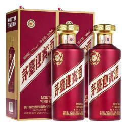 茅台 迎酒网酒类专营店 MOUTAI 茅台 迎宾酒紫迎宾酱香型白酒53度500ml 1瓶装