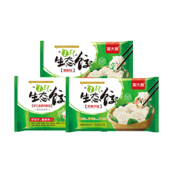 吴大嫂 2.4kg海鲜水饺组合装（虾仁韭菜鸡蛋800g+皮皮虾800g+鲅鱼800g）