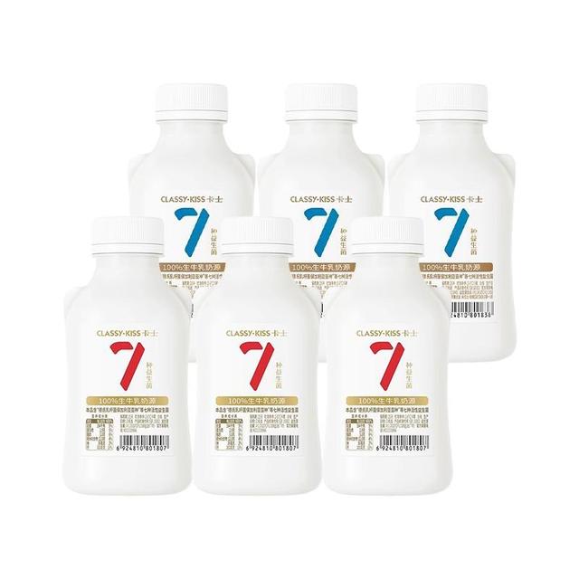 控糖脑袋狂喜：卡士 007益生菌酸奶小奶罐 原味/无糖 440g/428g*1瓶