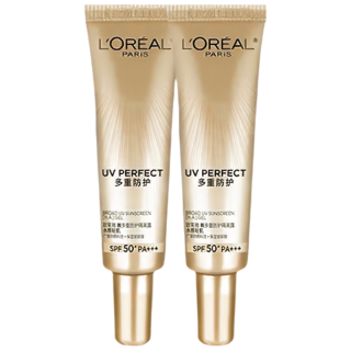 L'OREAL PARIS 巴黎欧莱雅 专业UV防护系列 新多重防护隔离露 SPF50+ PA++++ 7.5ml*2