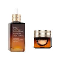 ESTEE LAUDER 雅诗兰黛 小棕瓶修护系列 特润修护护肤套装 (肌活精华露第七代100ml+精华眼霜15ml)