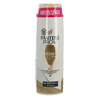 PANTENE潘婷修复损伤护理洗发水300ml*2瓶无硅油Pro-V滋养保湿强韧发丝