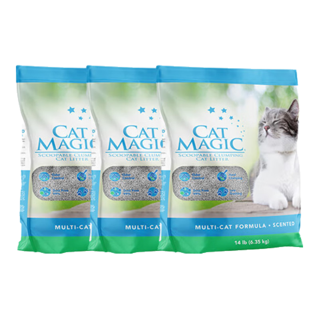 喵洁客 膨润土猫砂 42磅