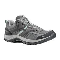 DECATHLON 迪卡侬 鞋登山鞋男户外防滑透气耐磨女运动鞋低 ODS MH100 女款_铅灰色