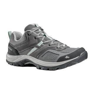 DECATHLON 迪卡侬 鞋登山鞋男户外防滑透气耐磨女运动鞋低 ODS MH100 女款_铅灰色