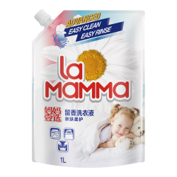 妈妈壹选 植物香氛天然洗衣液1L袋装 除菌天然洁净