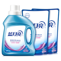 蓝月亮 洗衣液机洗手洗适用（多规格可选） 亮白款 薰衣草香 1kg瓶+500g*2袋