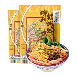 李子柒 柳州螺蛳粉方便速食米粉广西特产夜宵粉丝米线330g2袋