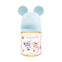 Pigeon 贝亲 自然实感第3代迪士尼系列 PPSU奶瓶 160ml 美味甜甜圈 SS 0月+