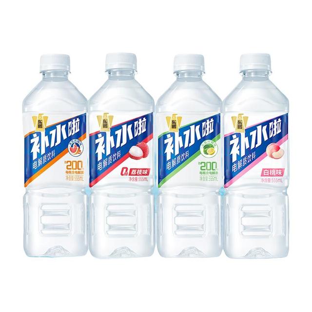 今日必买：东鹏 补水啦 电解质饮料 555ml*6瓶（多口味可选）