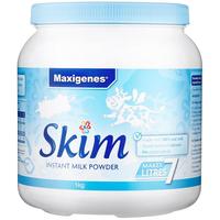 美可卓 蓝胖子蓝妹子全脂高钙脱脂营养成人奶粉 1kg