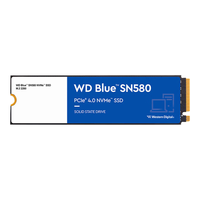 Western Digital 西部数据 蓝盘系列 SN580 NVMe M.2 固态硬盘 2TB（PCI-E4.0）