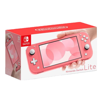 Nintendo 任天堂 海外版 Switch Lite 游戏主机 珊瑚粉色 日版