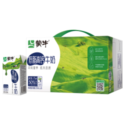蒙牛 低脂高钙牛奶 250ml*48盒 礼盒装